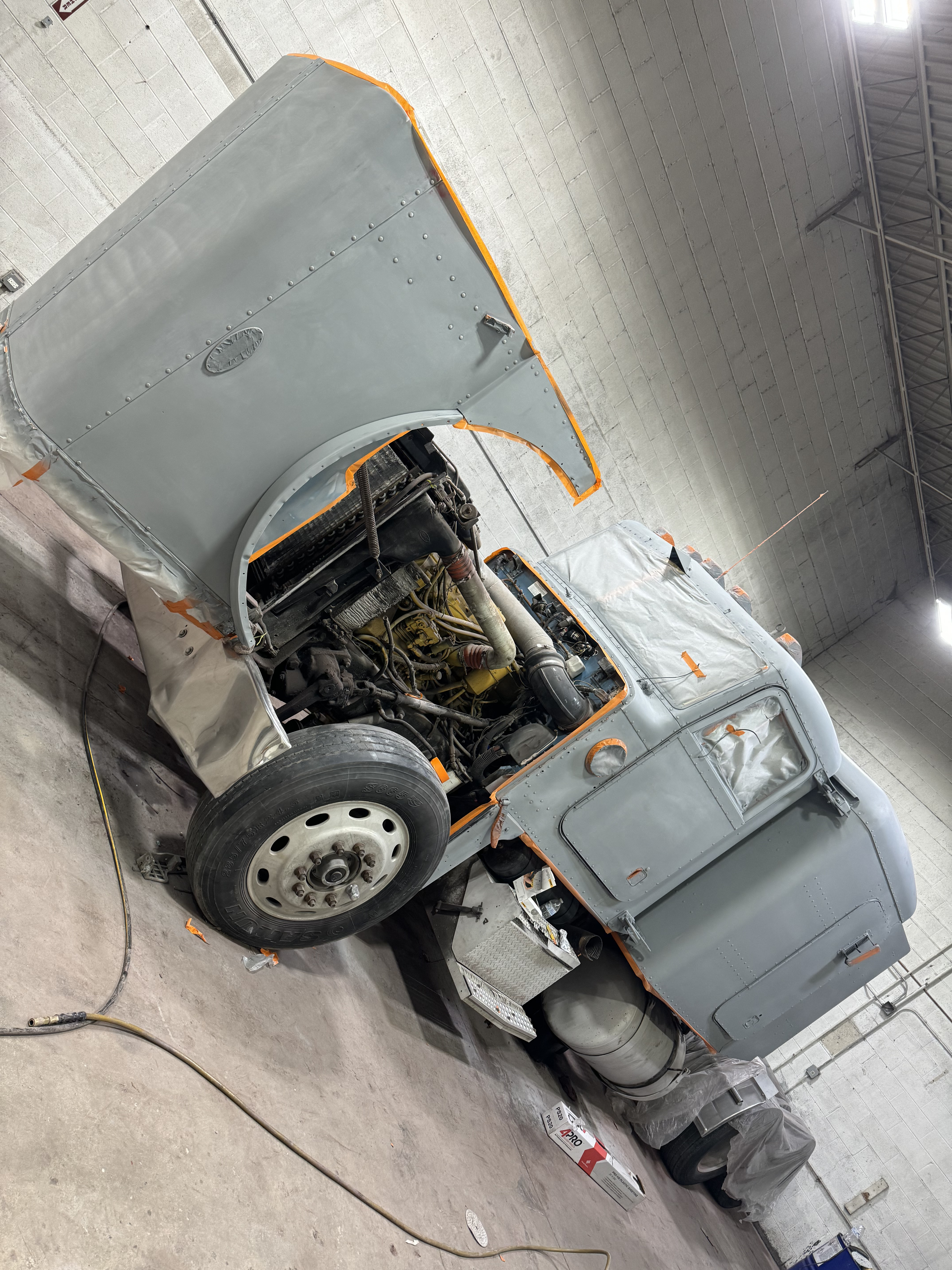 Truck before paint job