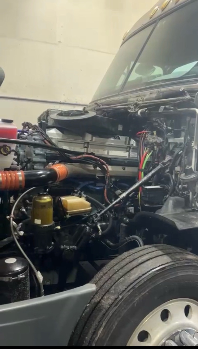 Truck engine and electrical work